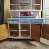 Vintage blue formica buffet