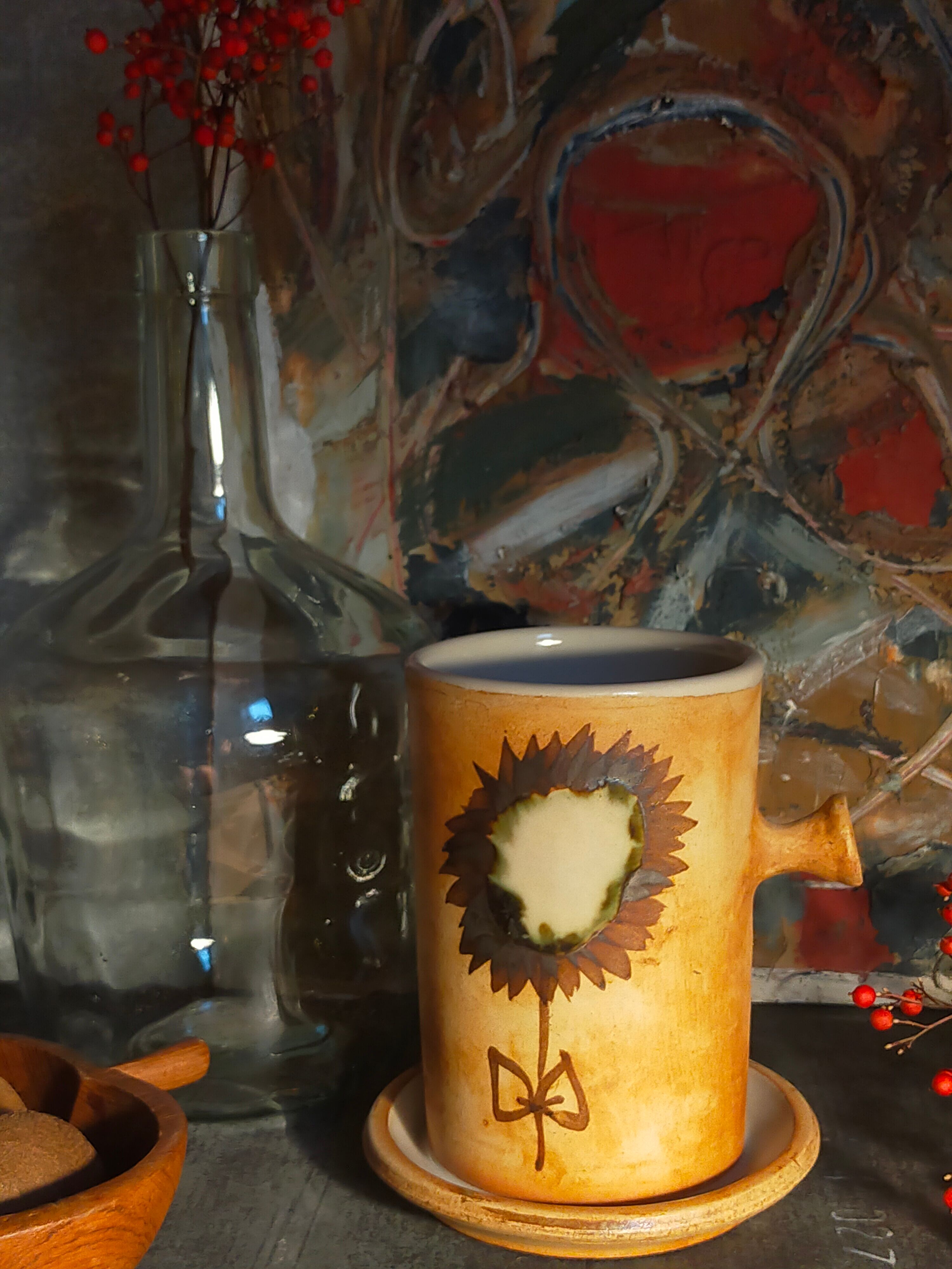 Vase "Porterie du Colombier" vintage