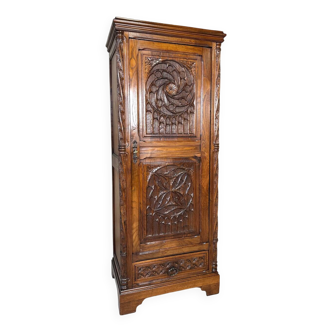 20th century neo-gothic wardrobe