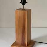 Vintage pine lamp design 70s 80s