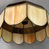 Art deco chandelier hanging