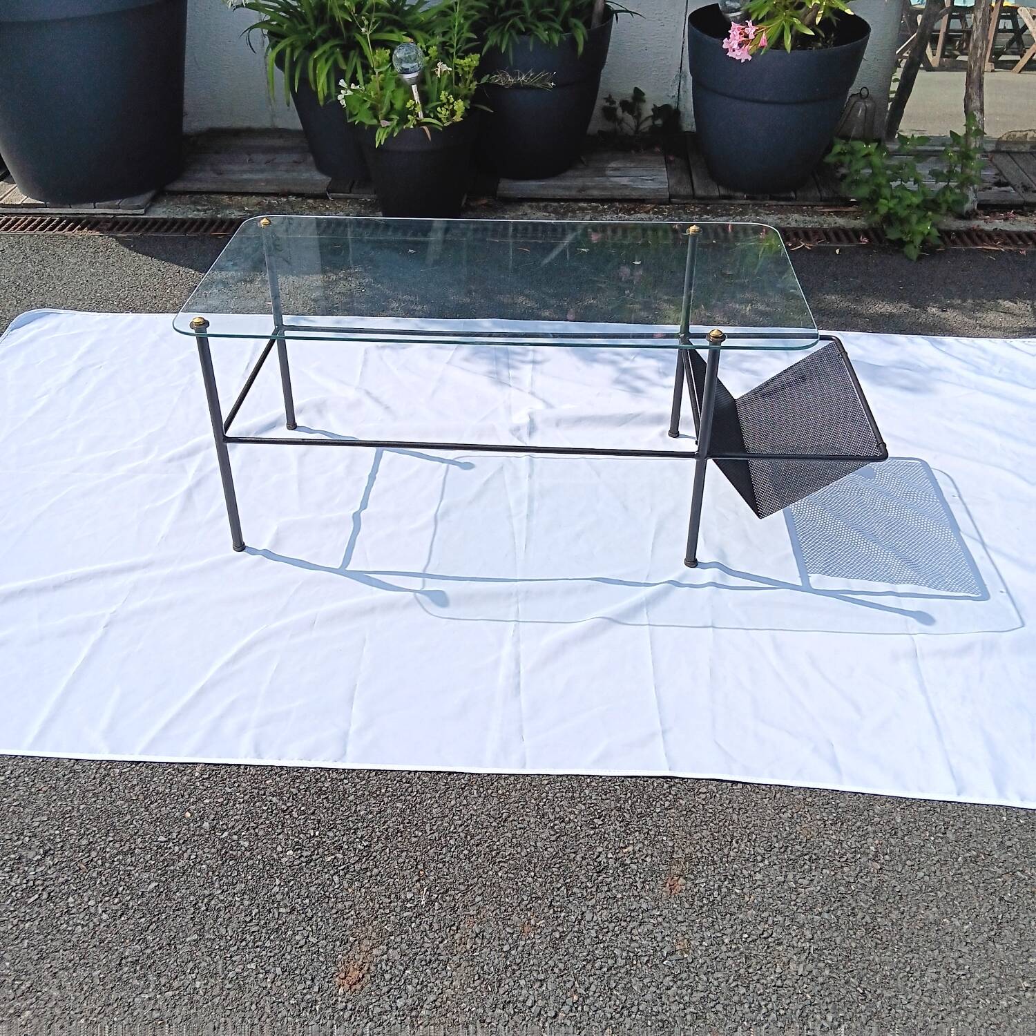 Coffee table by Gerard Guermonprez, 1950-60