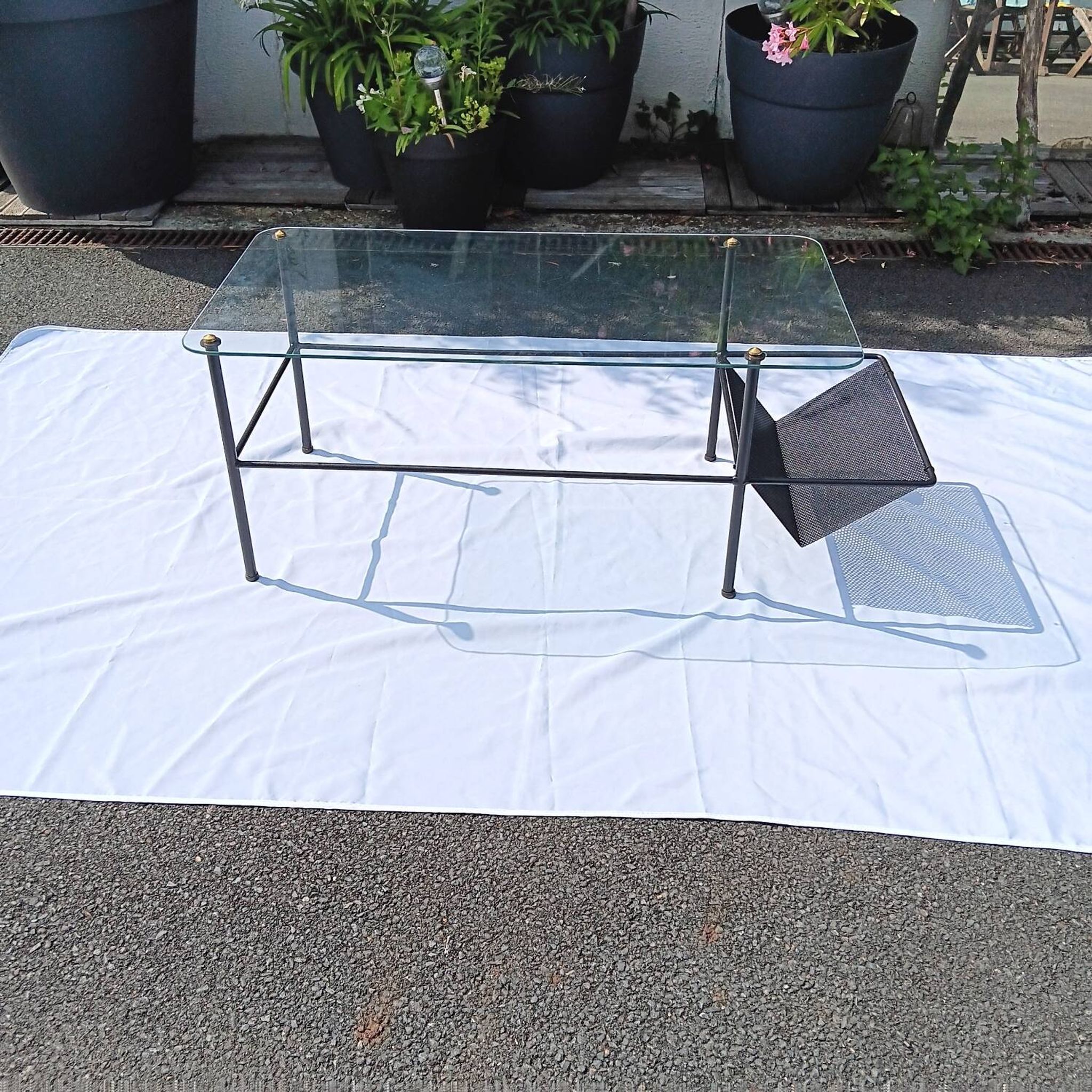 Coffee table by Gerard Guermonprez, 1950-60