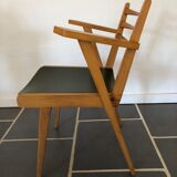 Vintage 50s bridge armchair
