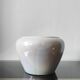 Vintage Iridescent Pearlescent Ceramic Ball Vase – 1970s/80s