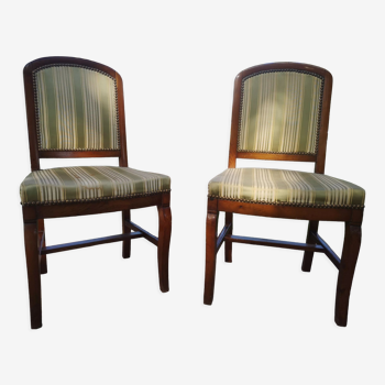 Pair of empire chairs