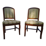 Paire de chaises empire