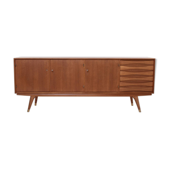 Buffet Sven Andersen en teck, moderne scandinave, moderne du milieu du siècle