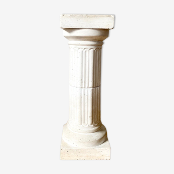 Greek plaster column