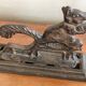 Cast iron squirrel nutcracker