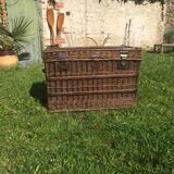 Old travel trunk