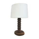 Solid wood lamp foot "zigzag" 40s-50s