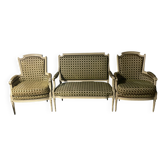 Bergère chair + 2-seater sofa