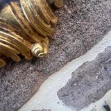 Golden Louis XV style mirror