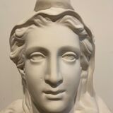 Bust of Marianne in plaster, Mauger model
