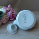 Small Paris porcelain teapot poppy decor Aluminite Frugier Limoges