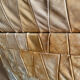 Banc pouf coffre en cuir patchwork  De Sède