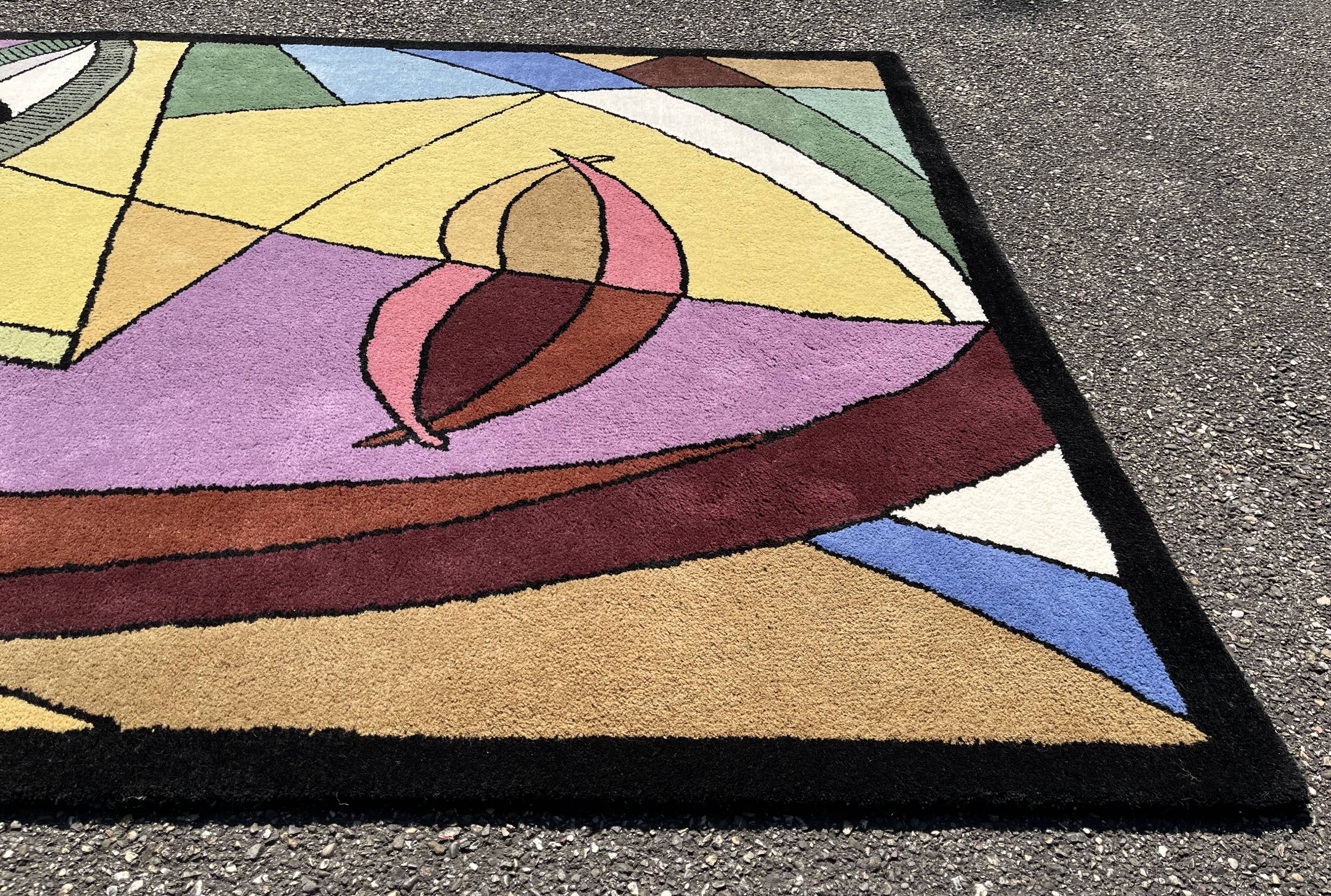 Art rug after Pablo Picasso