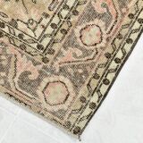 6x10 Pale Red & Brown Oriental Vintage Rug, 182x295Cm