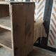 Wooden shelf 9 boxes