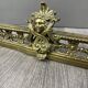 Chenets en bronze style Louis XVI, XIXème siècle