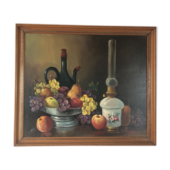 Nature morte signé G.Mallet