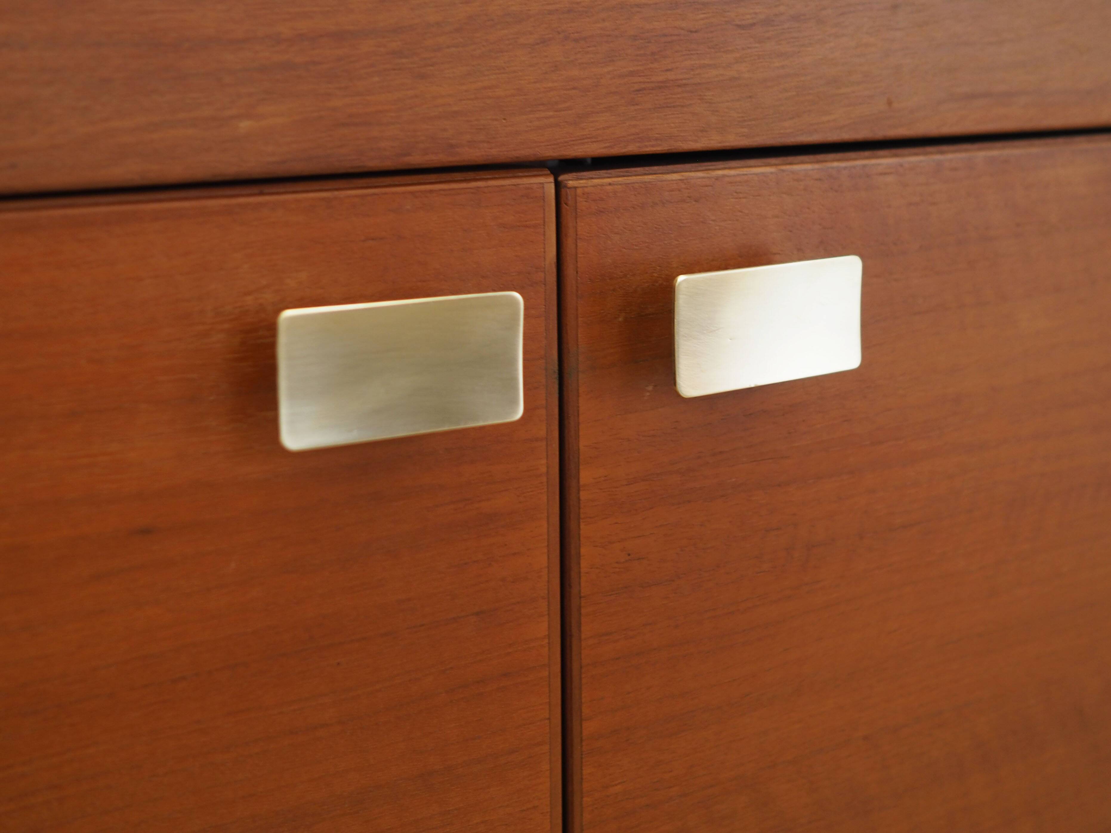 Teak cabinet, Danish design, 1980s, production: Denmark