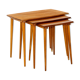 Teak side tables, Sweden, 1950