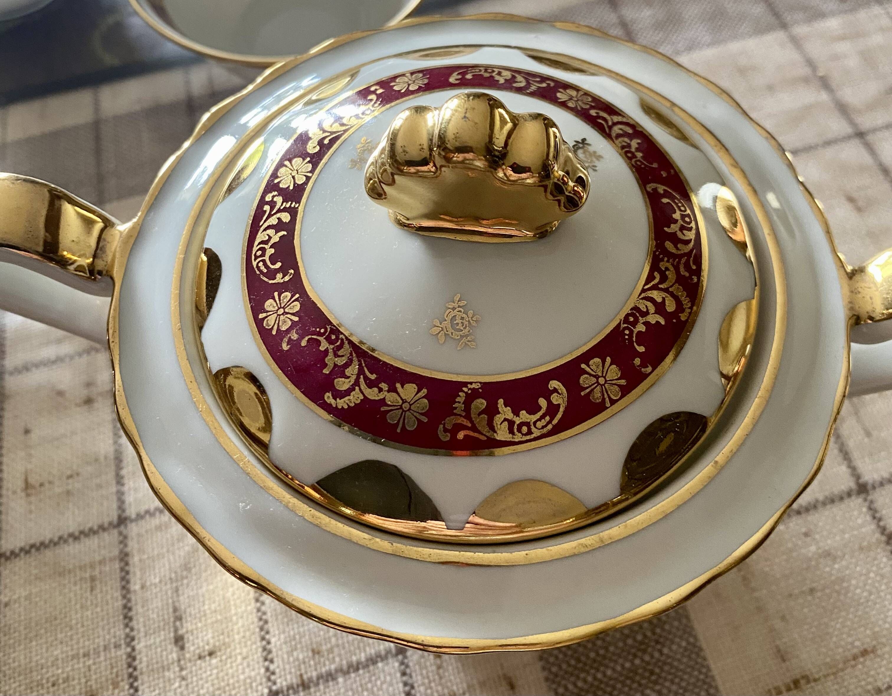Service à thé /café porcelaine . limoge