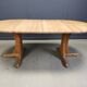 Table de salle à manger extensible XL en pin, style Rainer Daumiller, années 1970