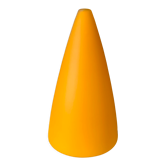 Vintage orange lamp