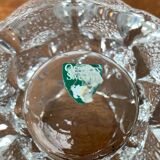 Nimbus Glass Candle Holder by Berit Johansson for Orrefors, Sweden, 1970s