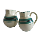 Lot of 2 old jugs