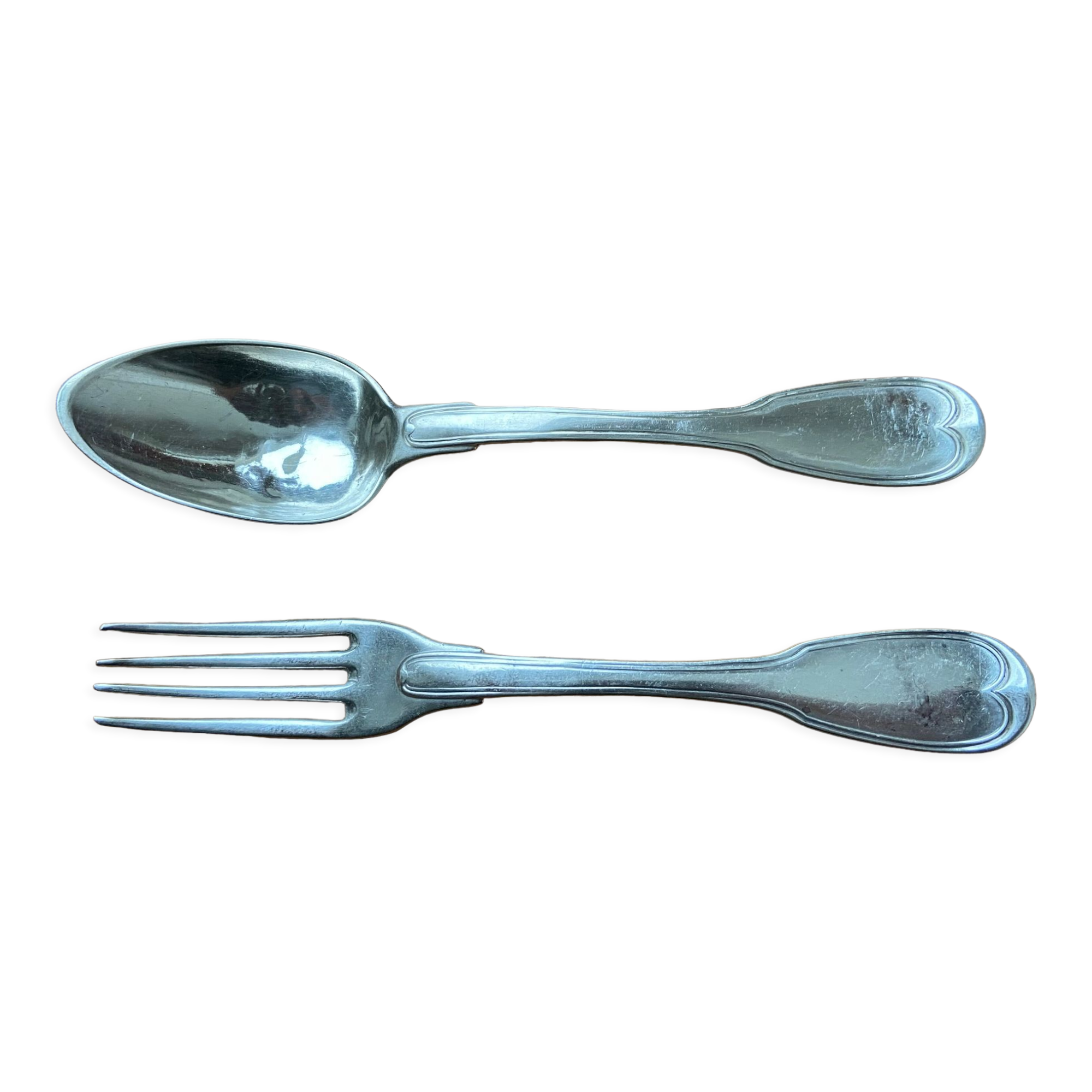 Solid silver cutlery farmers general