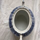 Antique tea service KG Lunéville late 19th century – Antique decoration – French earthenware