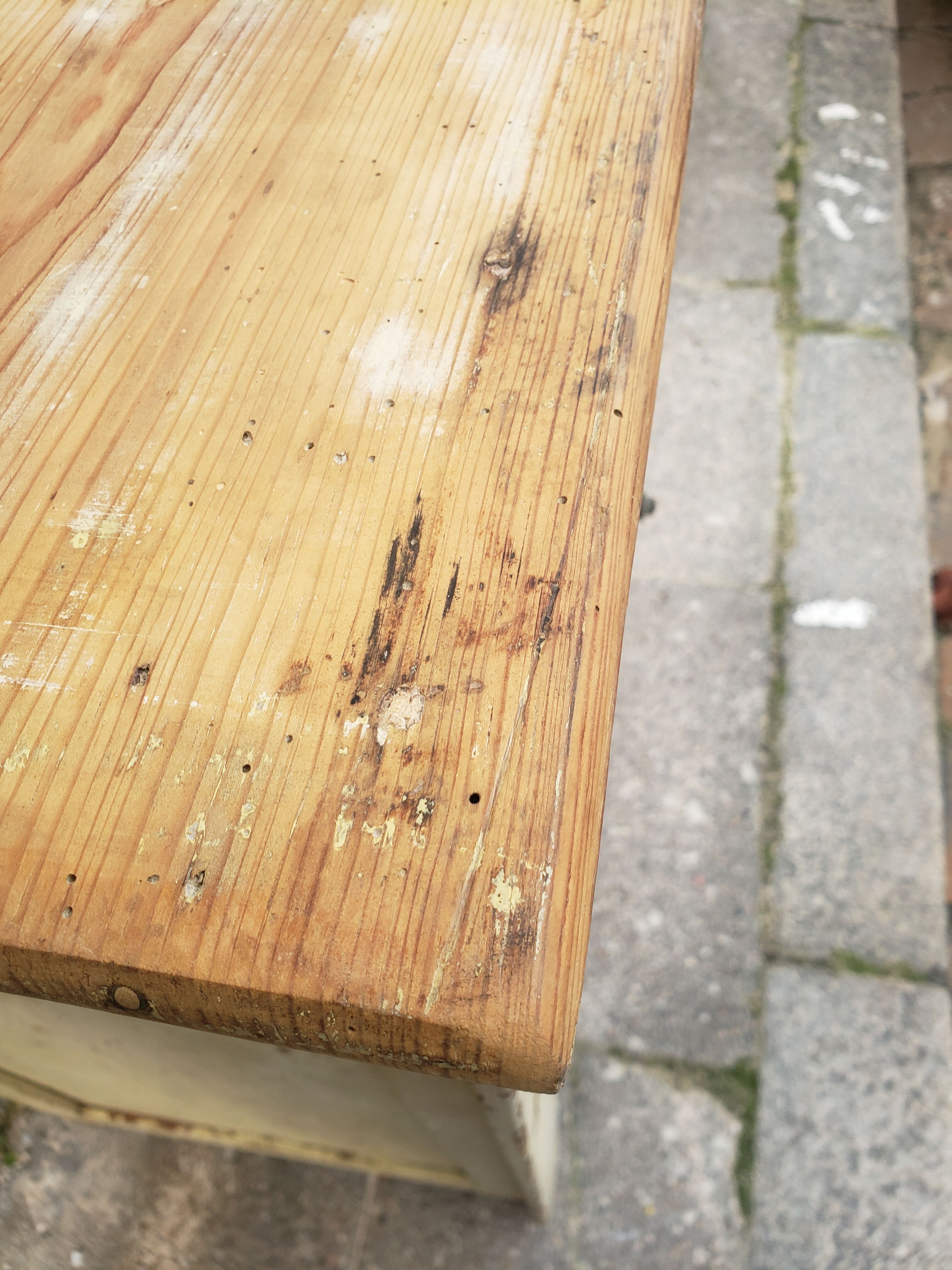 Old Parisian buffet patina