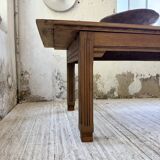 Country farmhouse table in solid beech and oak 2.5m XL