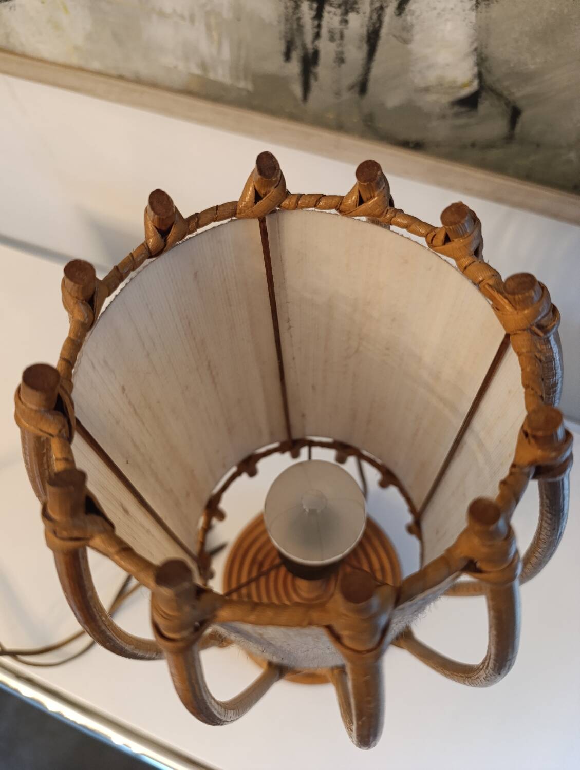 Vintage Louis Sognot Lamp