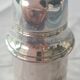 Table container from Christofle in silver-plated metal.