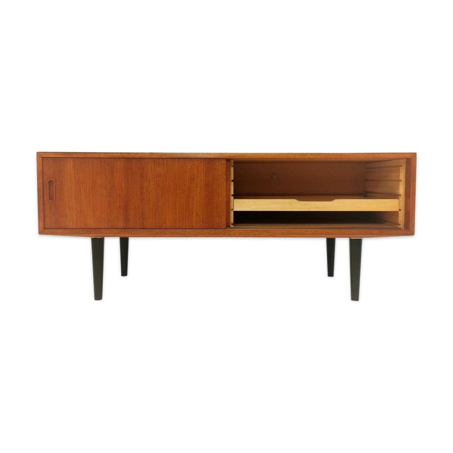 Danish Hundevad Sideboard Cabinet Media Unit 60s Mid Century Vintage