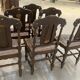 6 chaises de style Renaissance en chêne, XXème siècle