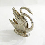 Silver swan towel racks