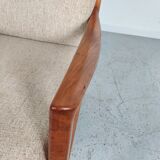 Fauteuil "senator" par Ole Wanscher pour Poul Jeppesen, Danemark 1960s