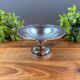 Small Christofle Silver-Plated Metal Tray on Stand