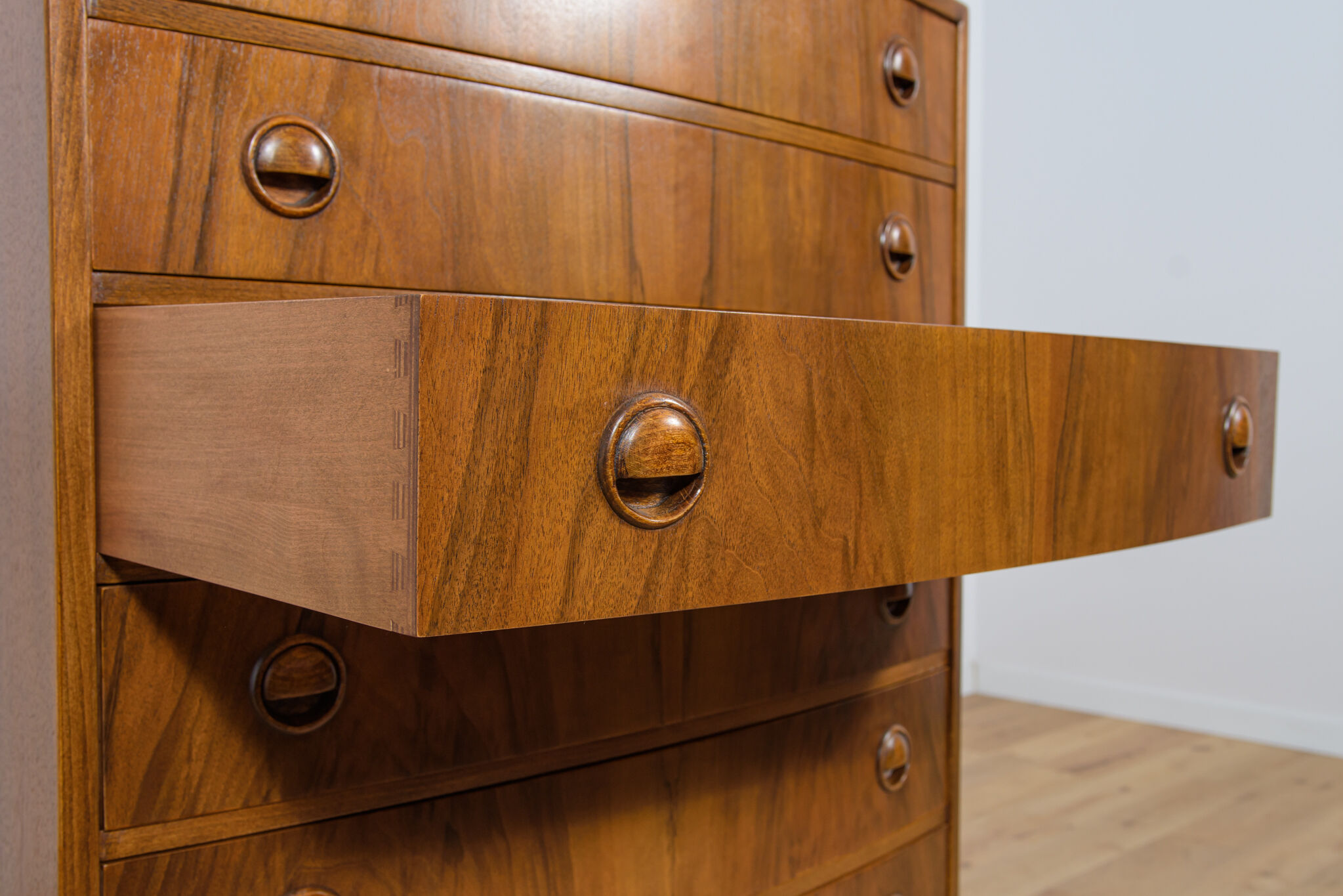 Mid-Century Danish Walnut Dresser, 1960s