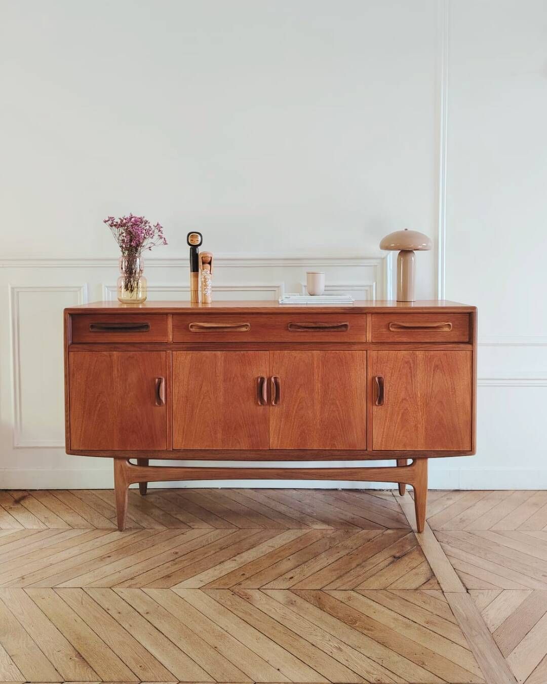 Renovated G Plan Fresco enfilade, Scandinavian style, 1960s vintage.