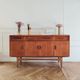 Renovated G Plan Fresco enfilade, Scandinavian style, 1960s vintage.