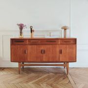 Renovated G Plan Fresco enfilade, Scandinavian style, 1960s vintage.