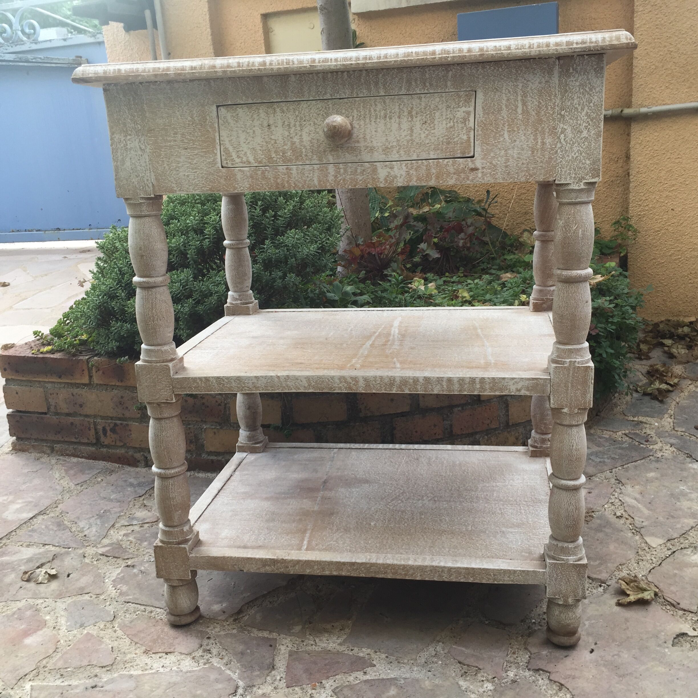 Table d'appoint en manguier
