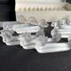 12 zoomorphic knife holders in satin crystal Vannes le Châtel XXth